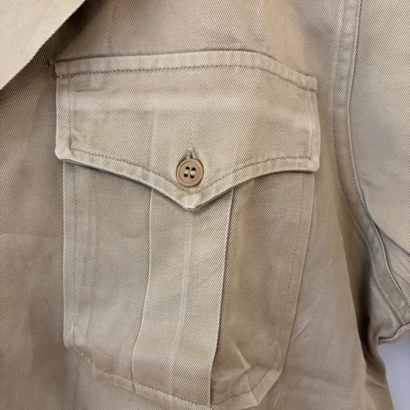 vintage us army khaki shirt` - Picture 6 of 6